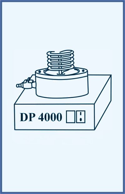 Wasserdestillieapparat - DP 4000 - der elektrische Teil